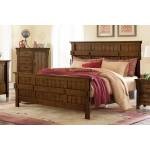 Terrace Panel Eastern King Bed - Rustic Burnish Oak